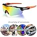 Duco POLARIZED Sports Sunglasses Cycling Glasses With 5 Interchangeable Lenses 0028