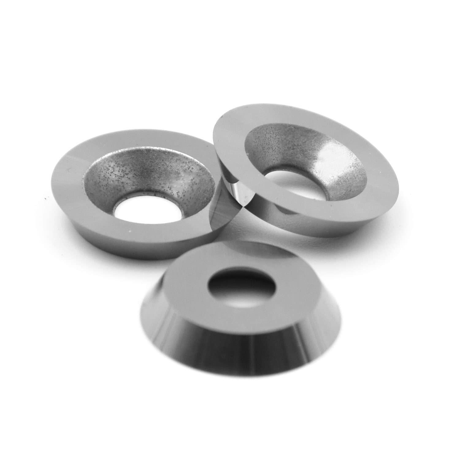 CDBP 16mm(5/8 Inch) Round Carbide Replacement Insert Cutter, R16×3mm Indexable Carbide Cutter Insert for DIY Woodworking Lathe Woodturning Tool, Ci0, 3pcs