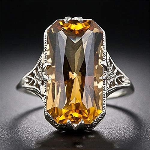 Aunyamanee Jewelry Amazing Antique Large Untreated Citrine 14K Yellow Gold Engraved Ring Luxury New (9)