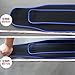 Waist Trimmer Belt Support Brace, Adjustable Lower Back Lumbar Support Straps - Weight Loss Ab Belt, Breathable Stomach Wrap Waist Trainer (Black and Blue)