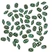 XGATML Matubo SuperDuo 2-Hole Czech Glass Beads, Opaque Turquoise Picasso 8g, 2x5mm, 8g Tube