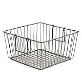 Skalny Square Wire Storage Container, 11.75 x 6.25