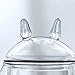 Glass Tea Cup with Glass Tea Infuser Strainer,Cat Coffee Mugs,Teapot Funny Tea Maker for Loose Leaf Flower,Coffee