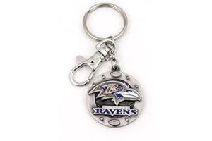 AMINCO NFL Impact Keychain - Colorful and Durable Keychain Accessories for Keys, Bags & Purses