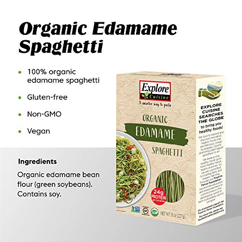 Explore Cuisine Organic Edamame Pasta Variety Pack Edamame Spaghetti