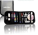 Embroidex Sewing Kit for Home, Travel & Emergencies - Filled with Quality Notions Scissor & Thread - Great Gift