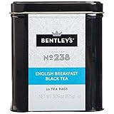 Bentley's Harmony Collection Tin, English Breakfast Black Tea, 50 Count