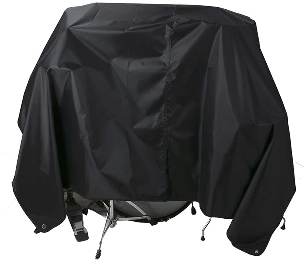 Drum Set Dust Cover COOSOO Electronic Drum Kit Cover Waterproof 420D Oxford Fabric with Sewn-in Weighted Corners Accessories for Drums Percussion Drum Machine Anti-UV Protection