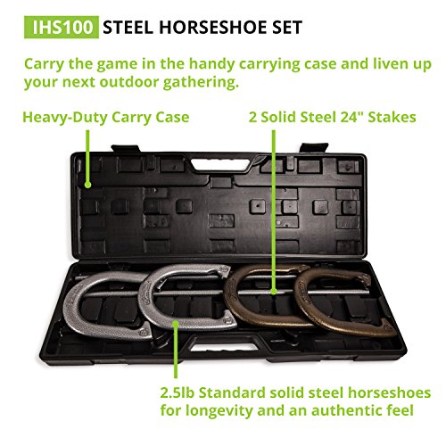 Champion-Sports-Steel-Horseshoe-Set