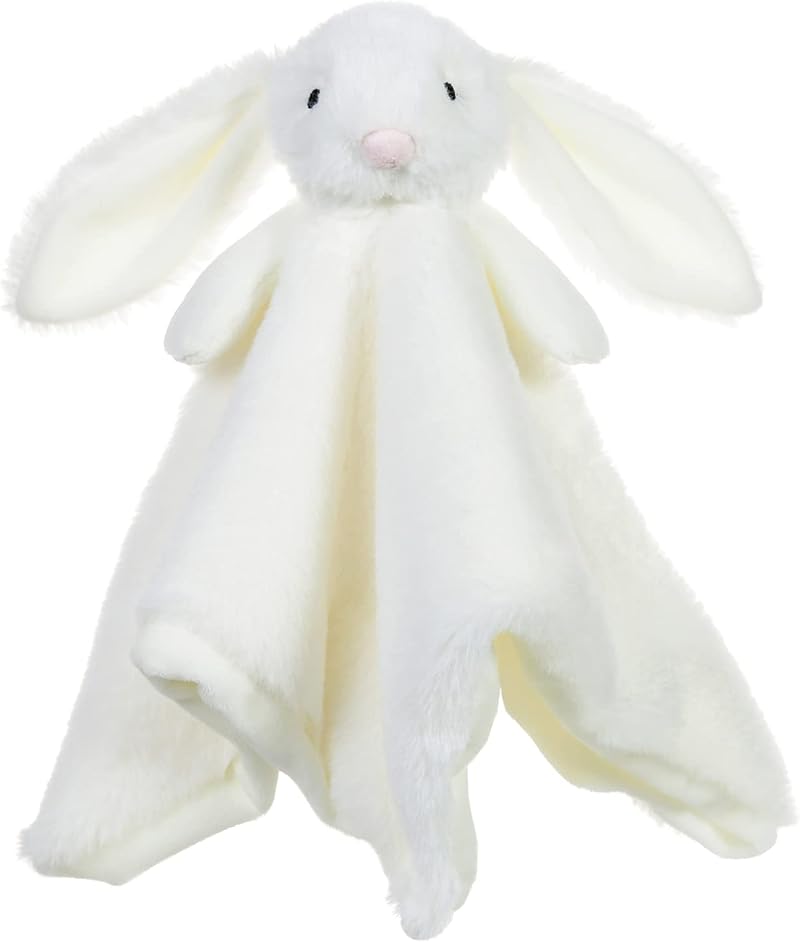 Apricot Lamb Cream Bunny Baby Lovey Security Blanket Plush 100% Polyester