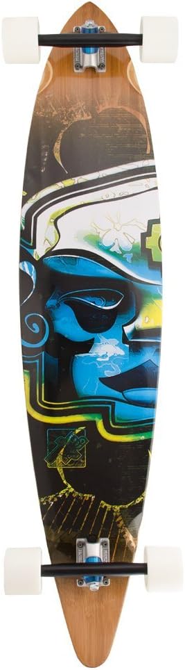 Bamboo Skateboards Pintail Trurute - Mayan Head Longboards