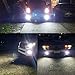 AUTOGINE 2800 Lumens Extremely Bright H11 H8 H16 LED Fog Light Bulbs for DRL or Fog Lights, DOT Approved, 6000K Xenon White (Pack of 2)