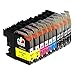TS Compatible Ink Cartridges Replacement for B - LC103 XL (4 Black, 2 Yellow, 2 Magenta, 2 Cyan 10-PK) for MFC-J4510DW MFC-J4610DW MFC-J4710 MFC-J470DW MFC-J475DW MFC-J870DW MFC-J875DW