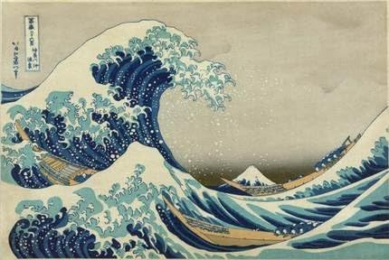Kanagawa surfing: 1000 Piece Puzzle by Games Wooden jigsaw puzzle Flower oil painting Gift