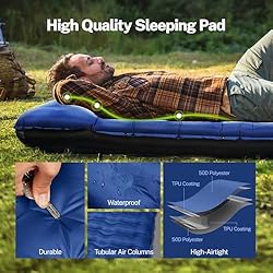OGERY Sleeping Pad for Camping, 6" Extra-Thick