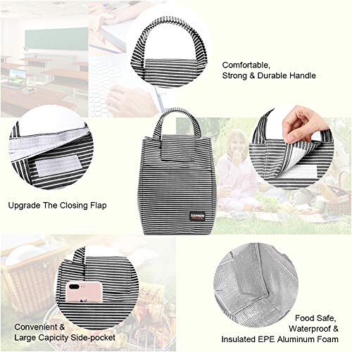 1 HOMESPON+Waterproof+Students+Long+Checkered+Pattern+Black