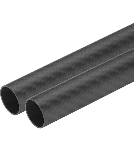 3K Roll-wrapped Carbon Fibre Tube (Hollow) 24mm(OD) * 22mm(ID) * 1000mm