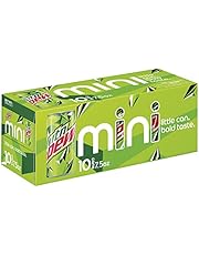 Mountain Dew Soda, 7.5 Ounce Mini Cans, 10 Pack