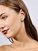 F-U Star Hoop Earrings Large Geometric Dangle Hoops Earrings Silver Plated Fashion Earrings Women