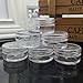 50Pcs Portable Travel Cosmetic Sample Containers 5 Gram Plastic Pot Jars