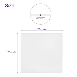 DMiotech 8 x 8 x 0.1 Inch Plastic UHMW