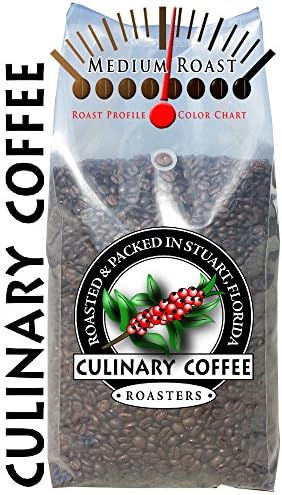 Culinary Coffee Roasters- Breakfast Blend, Medium Roasted Whole Bean Coffee, 5-pound Bag Amazon Special 100% Satisfaction Guaranteed!
