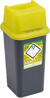 Sharpsafe 7 Litre Contaminated Sharps Bin Clinical Waste view 2