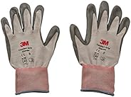 3M Comfort Grip Glove CGL-GU, General Use, Size L, foamed nitrile palm provides excellent grip, even in wet or
