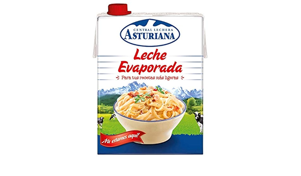 Central Lechera Asturiana Leche Evaporada, 345g : Amazon.es ...