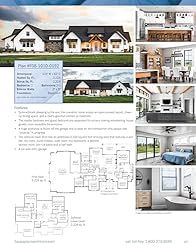 Best-Selling 1-Story Home Plans, 5th Edition: Over