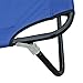 Outsunny Deluxe Folding Military-Style Camping Cot, Blue