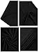 ROMWE Women's Loose Fit Flowy Stretch Crewneck Tank Tunic Dress Black XXL