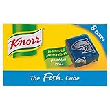 Knorr Fish Stock 8 Cubes - 80g - Pack of 2 (80g x 2)