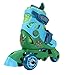 PlayWheels Teenage Mutant Ninja Turtles Convertible 2-in-1 Skates, Junior Size 6-9
