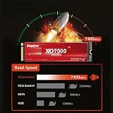 KingSpec 2TB PCIe4.0 M.2 2280 NVMe SSD 7400/6600 MB/s PS5 Desktop view 2