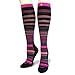 Merino Wool Graduated Compression Socks for Flight Travel Sports Nurse Pregnancy Arthritis Varicose Veins, Edema Shin Splints, Running Nursing, Relieve Leg Pain, Boosting Circulation Reducing Swelling