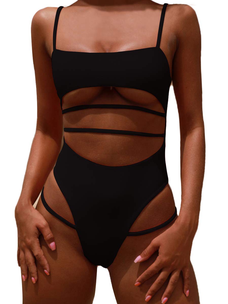 bandage one piece bathing suits