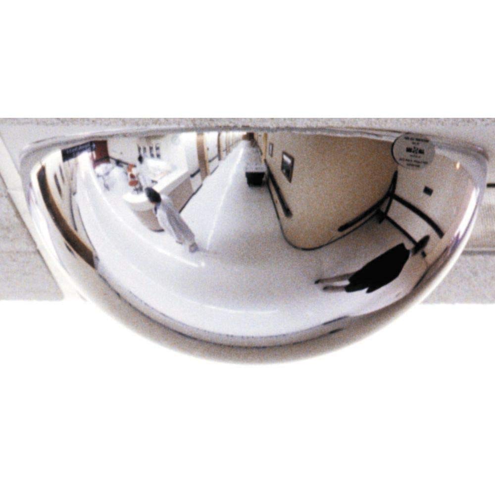 See All PV18-360 Panaramic Full Dome Plexiglas Security Mirror, 360 Degree Viewing Angle, 18" Diameter (Pack of 1)