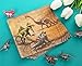 Dino Napkins - 100-Pack Jurassic Dinosaur Disposable Paper Napkins, Kids Birthday Dinosaur Party Supplies, Luncheon Size Folded 6.5 x 6.5 Inches