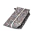 LJY 4 Pieces Assorted Large Capacity Flower Floral Pen Holder Stationery Pencil Pouch Travelling Multi-functional Cosmetic Bags