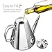 Stainless Steel Oil Drizzler with Drip-Free Spout, 1 Quart, Métier Atelier Toolbar Series