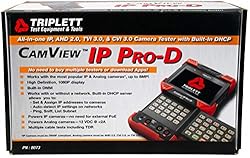 Triplett 8073 CamView IP Pro-D CCTV Camera Tester