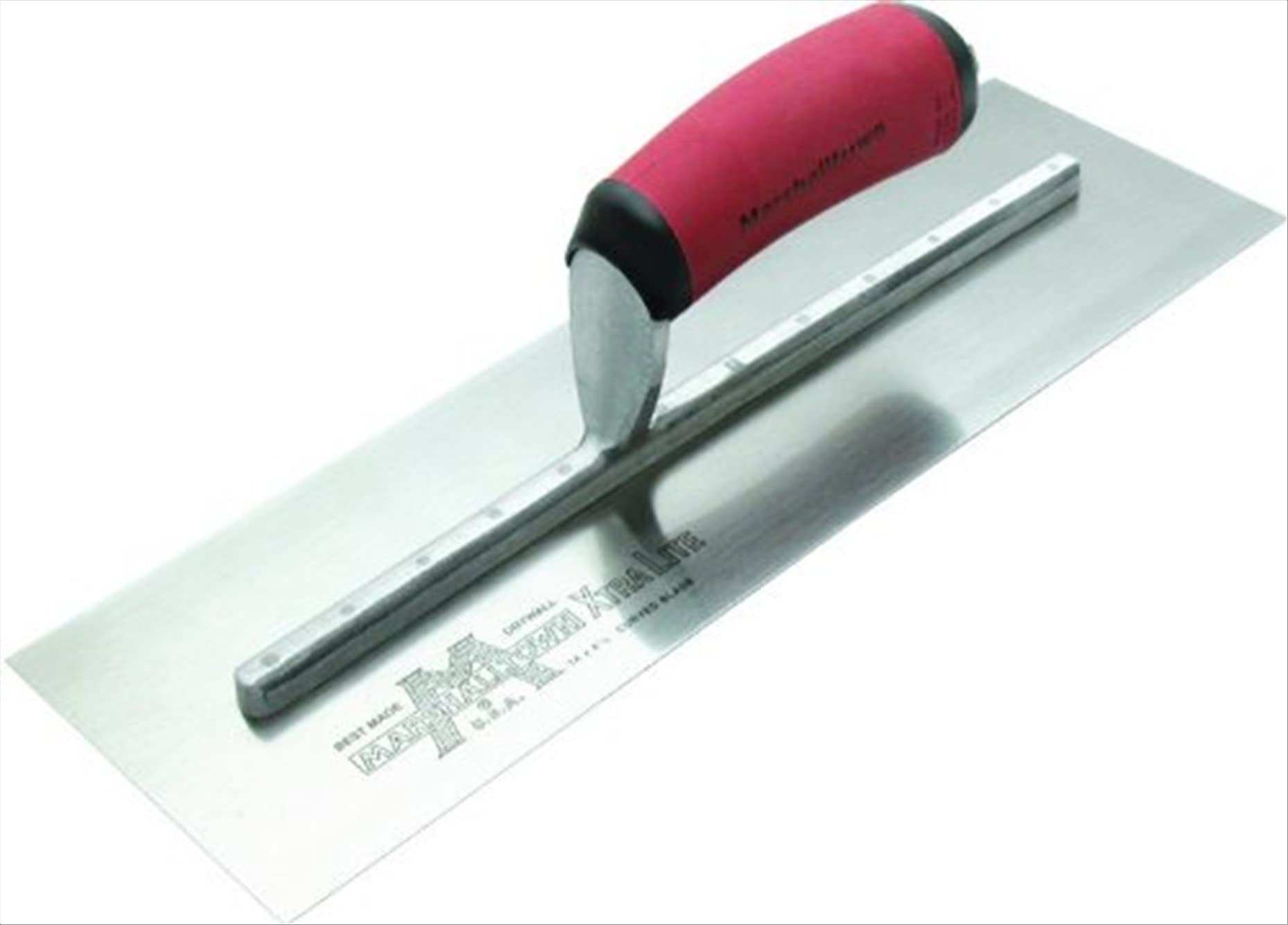 Marshalltown The Premier Line 12SSD 11-Inch by 4-1/2-Inch Stainless Steel Drywall Trowel with Durasoft Handle