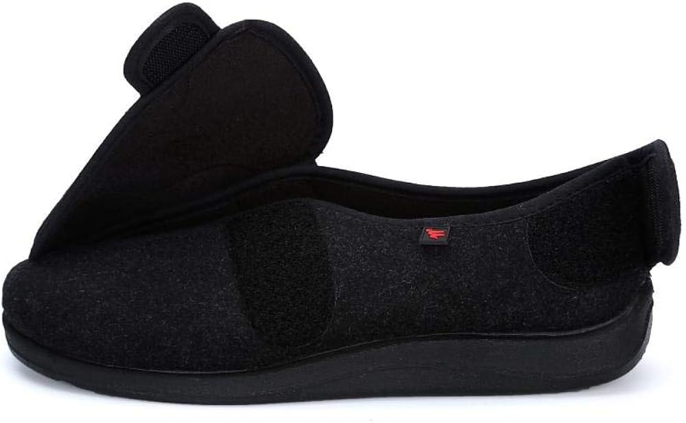 Wide Fitting Slippers, Adjustable shoes with different sizes for left