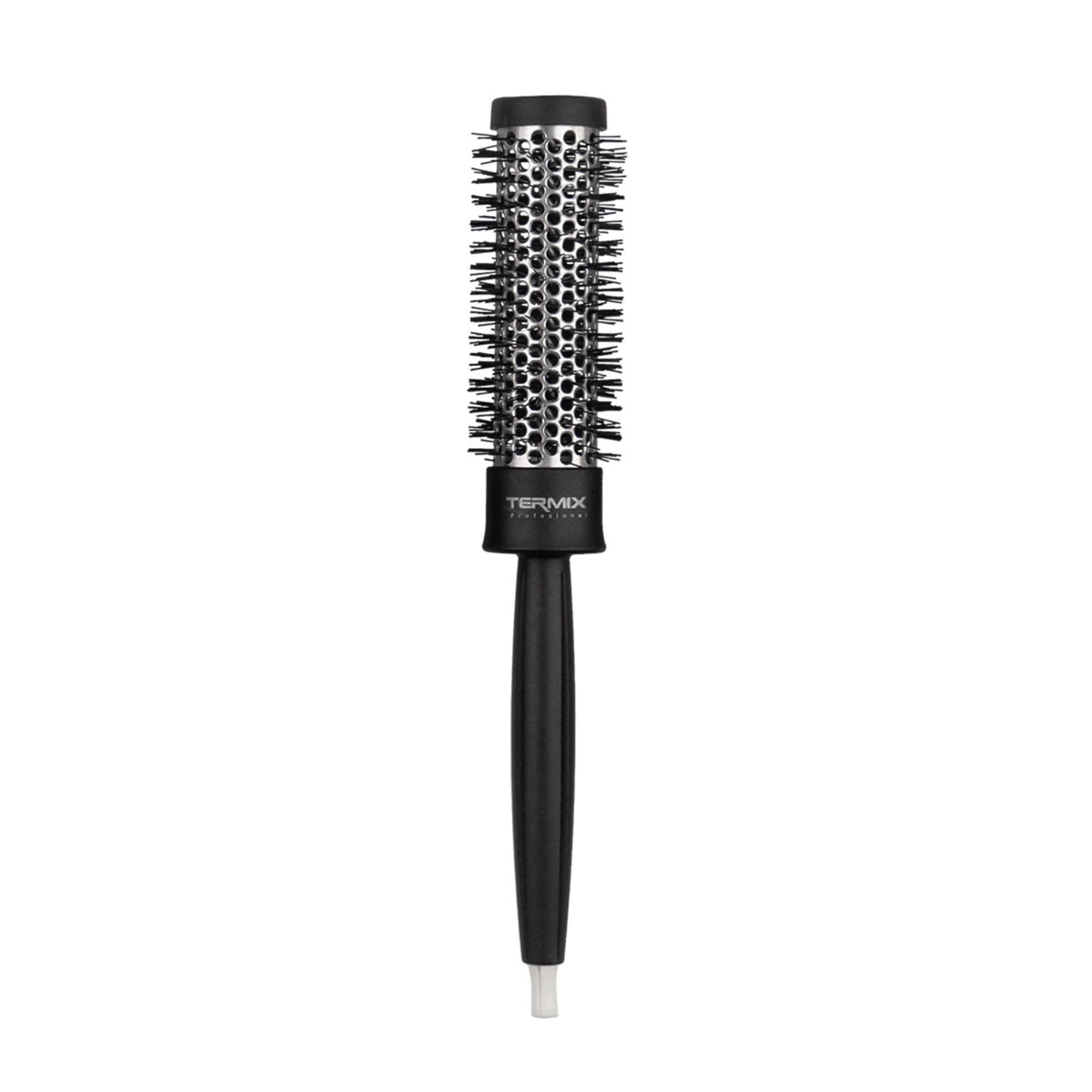 Termix Profesional Hairbrush Ø 28 mm- Aluminum Thermal Hairbrush with Nylon bristles, Ideal for All Types of Hairstyles, 2525160