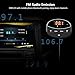 Bluetooth FM Transmitter, Elobeth Dual Port USB Car Charger, Detachable Magnetic Base, Car Kit Hands-Free AUX Cable Wireless Talking&Music Streaming Dongle, USB Car Bluetooth Receiver