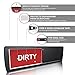 Premium Clean Dirty Dishwasher Magnet - Dishwasher Management Made Easy - 100% Metal and Acrylic, Easy-to-Read Labels, Magnetized Slider - Dishwasher Magnet Clean Dirty - Black