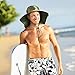 Tirrinia Neck Flap Fishing Safari Cap for Men & Women, Wide Brim Sun Hat for Outdoor Hiking, Camping, Gardening, Lawn Field Work