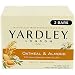 Yardley London Oatmeal and Almond Naturally Moisturizing Bath Bar, 4.25 oz., 2 Count primary