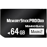 Original 64GB Memory Stick Pro Duo MARK2 - High Speed Performance, Compatible with PSP and Camera Accessories